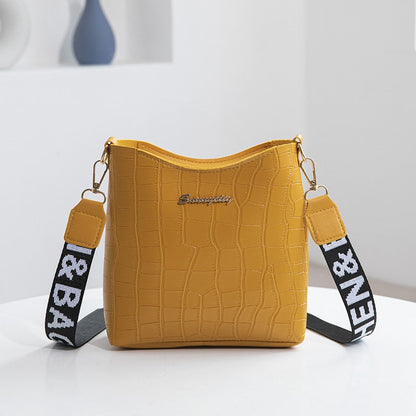 Jaunty Umhängetasche Damen Mini Crossbody Eimer Handtasche