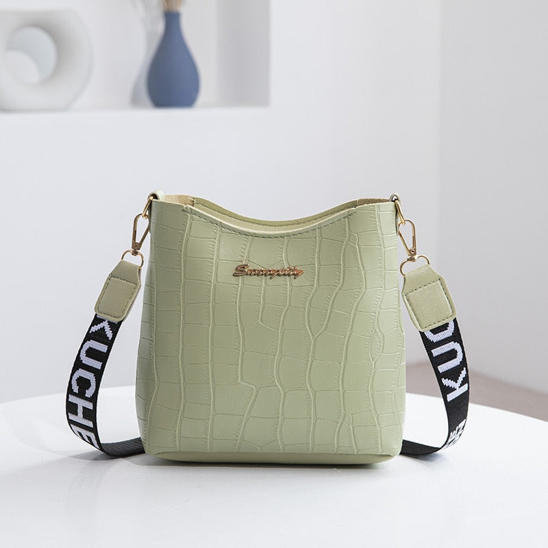 Jaunty Umhängetasche Damen Mini Crossbody Eimer Handtasche
